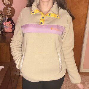 Women’s Cotopaxi Teca Fleece Pullover Jacket in Sugar Cookie